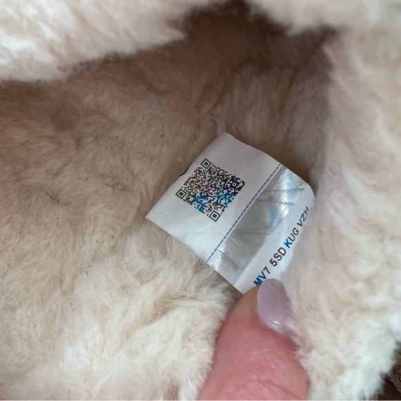 UGG Tan Suede Slip-On Shoes - Picture 9 of 10